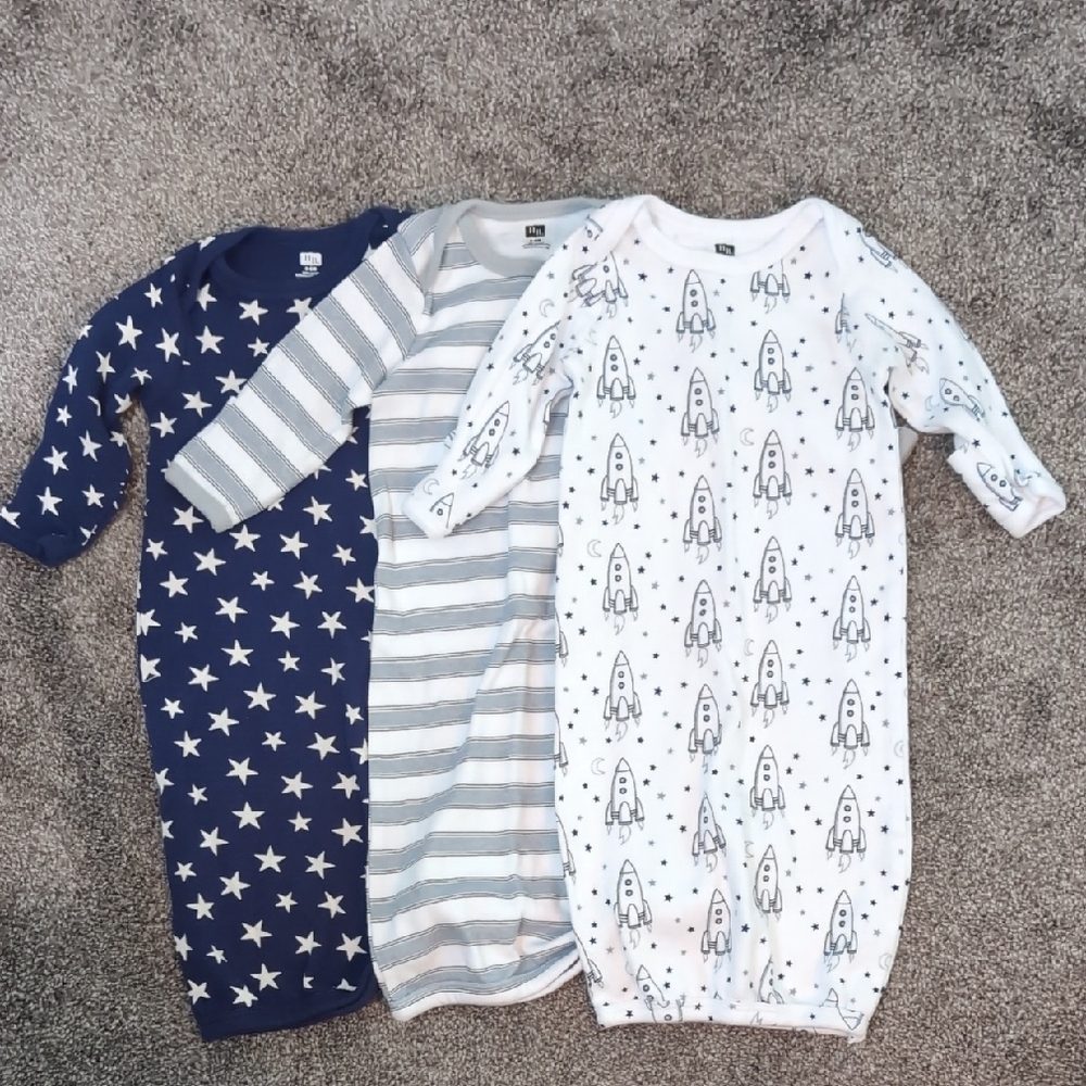 NWOT Set Of 3 Feetless Baby Sleep Sacks